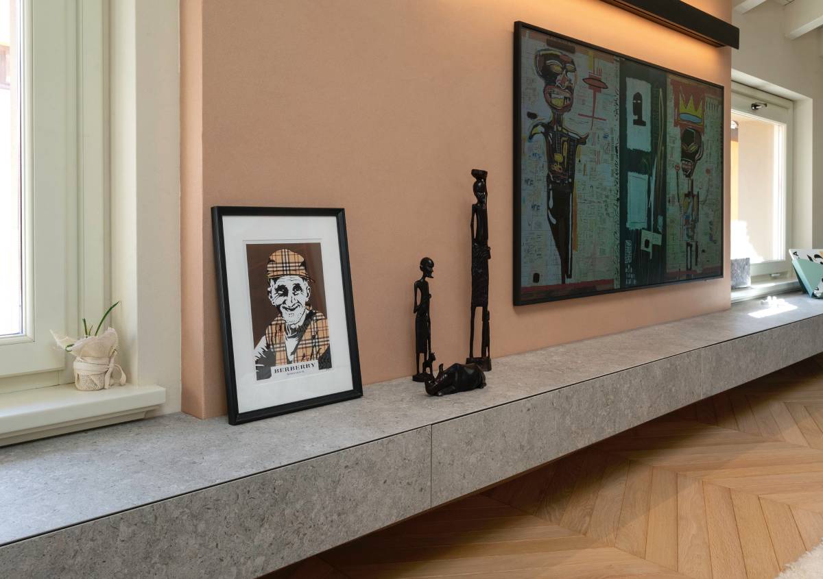 Dekton® Sabbia e Grigio: superfici su misura per cucina e living Dekton® Sabbia e Grigio: superfici su misura per cucina e living