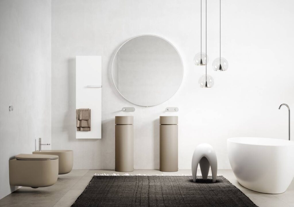 Mini-lavabi e sanitari zen: design e funzionalità per spazi compatti
