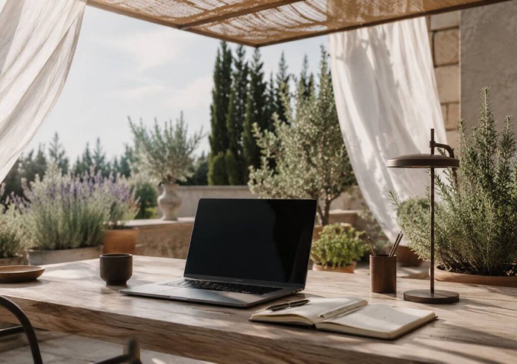Smart working all’aperto: come lavorare al meglio negli spazi esterni