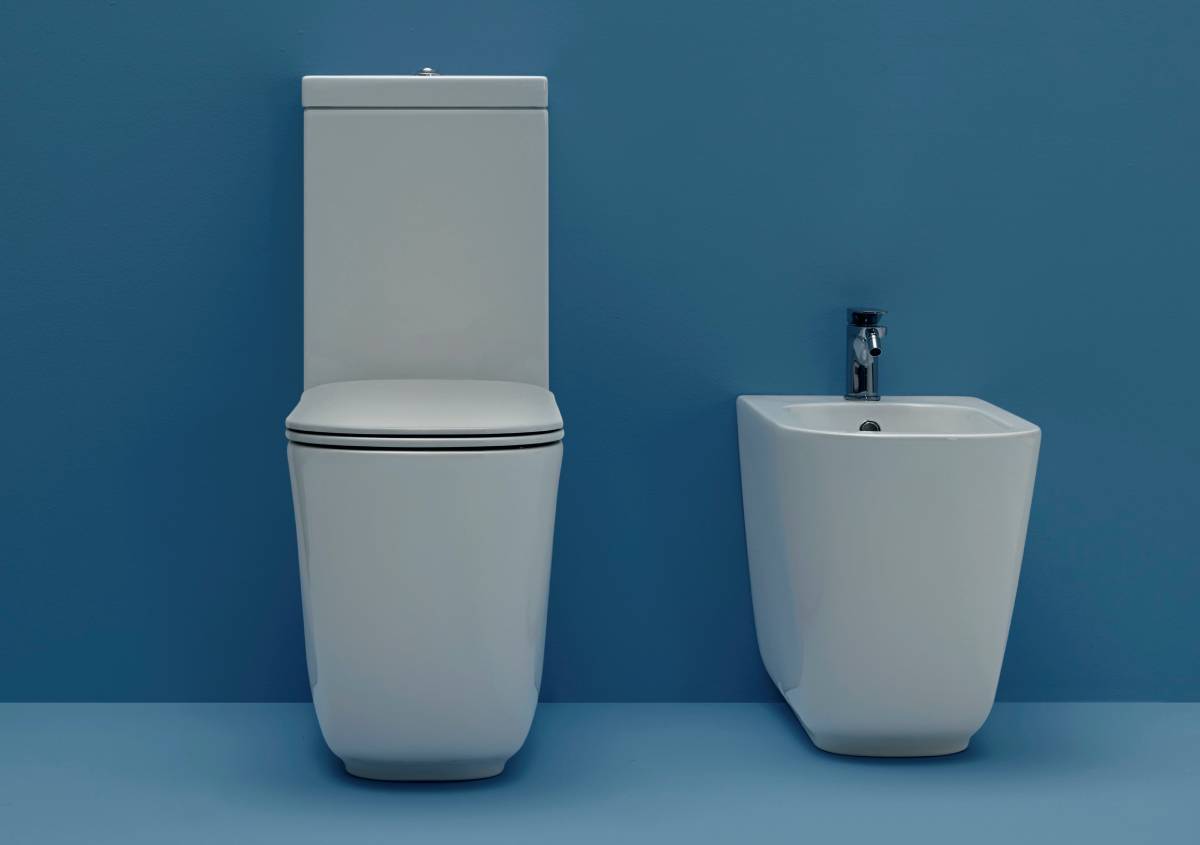 TriBeCa di Kerasan sanitari in ceramica urban style ad alta protezione