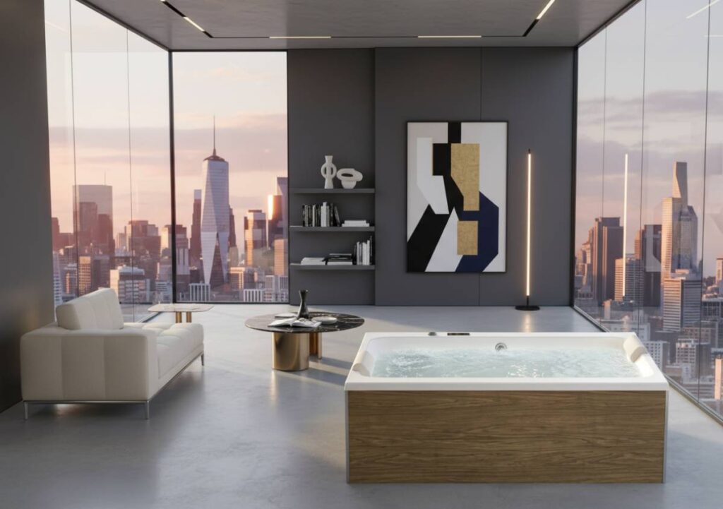 Vasche idromassaggio Glamour di Albatros: il benessere firmato Made in Italy entra in bagno