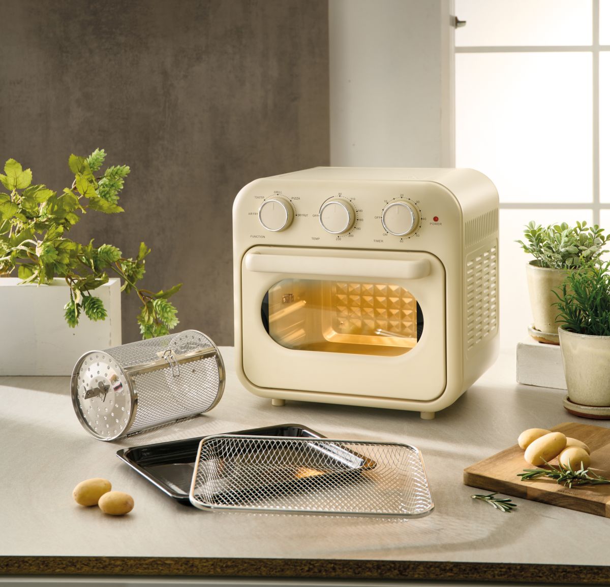 Forno-friggitrice ad aria Techno Collection di Brandani Forno-friggitrice ad aria Techno Collection di Brandani