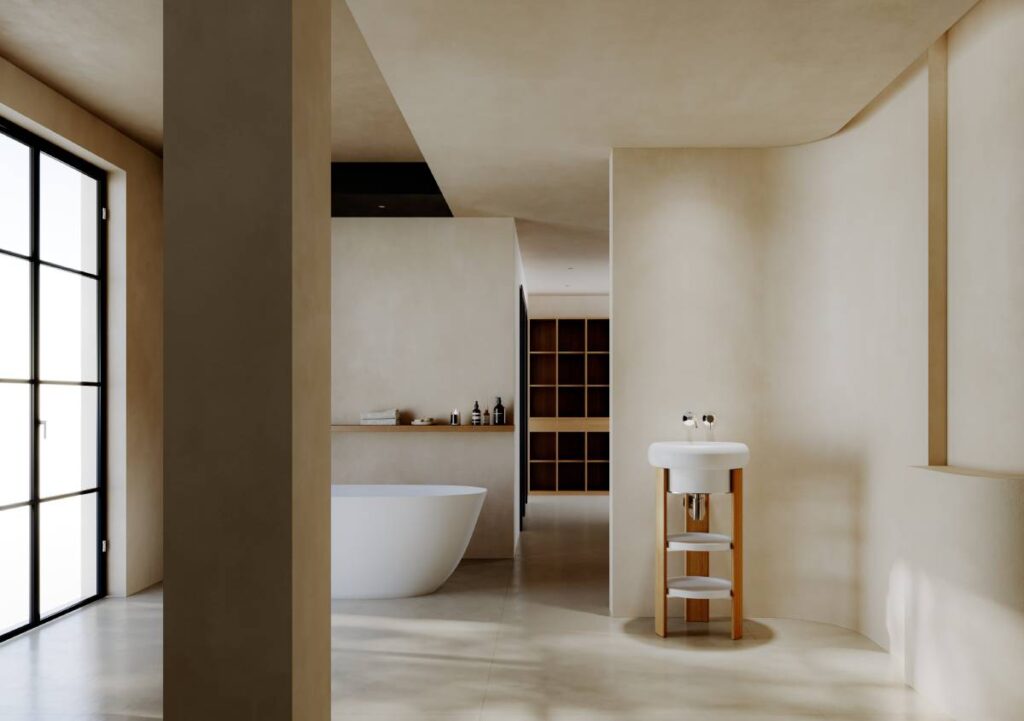 Talea di Hatria: il lavabo firmato angelettiruzza design tra materia, cura e benessere