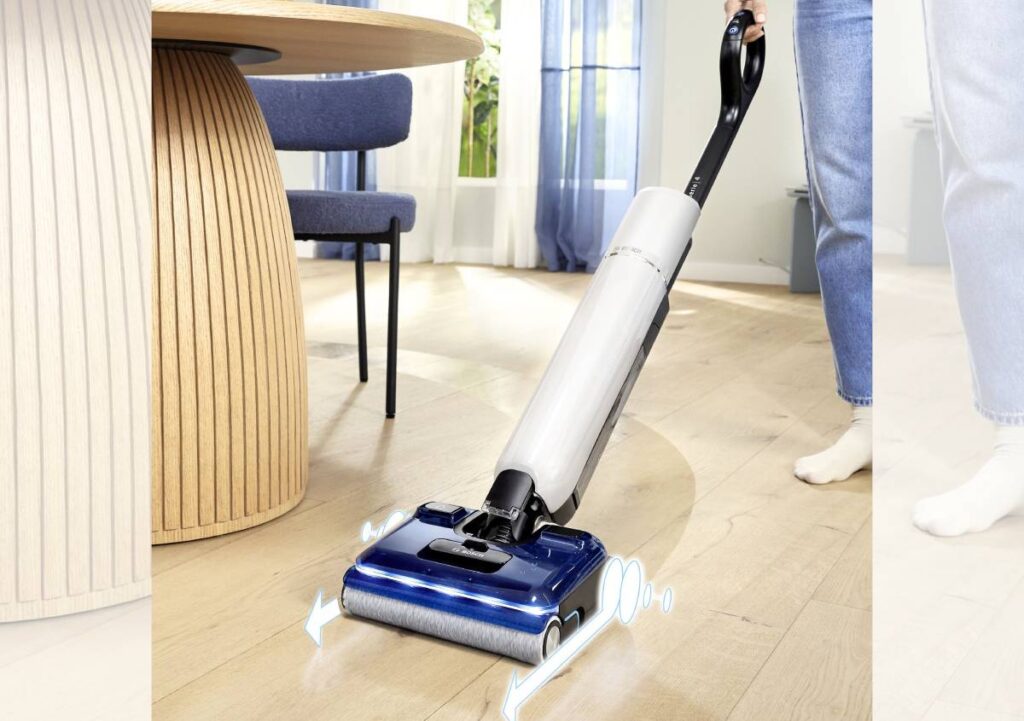 Aspirapolvere lavapavimenti Bosch OneFlow: aspirare e lavare in una sola passata