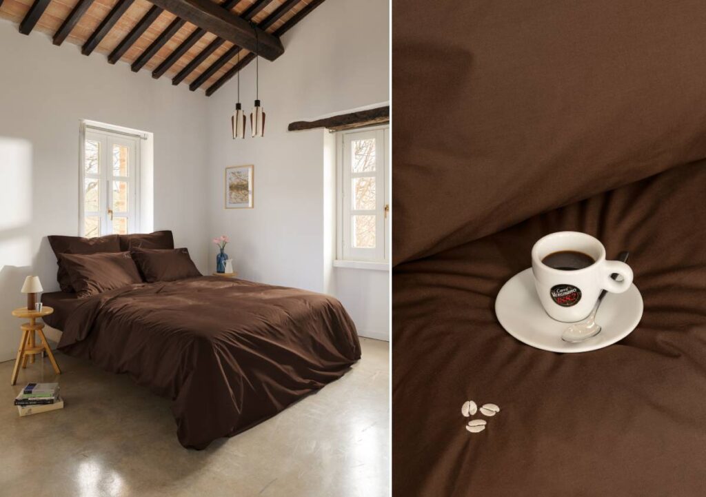 Dalfilo e Caffè Vergnano portano il rito del caffè nella camera da letto