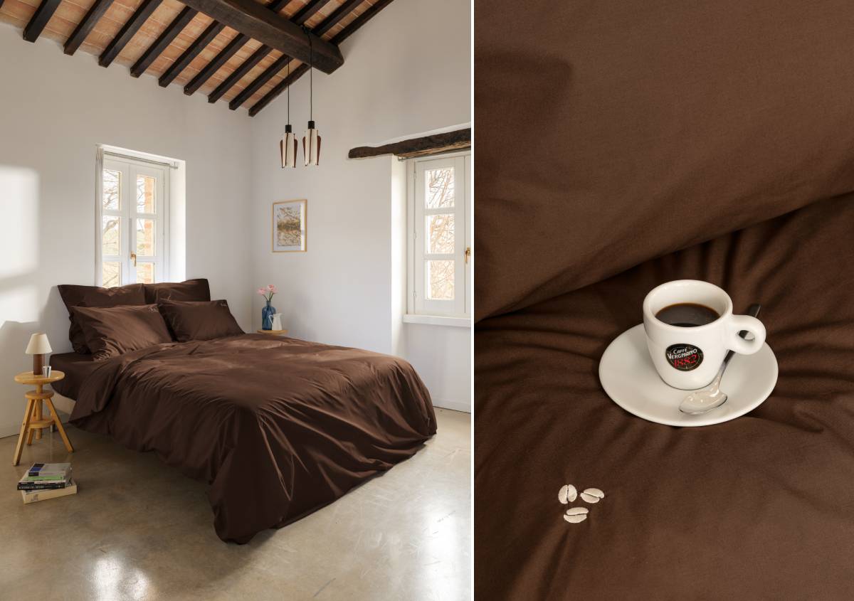 Dalfilo e Caffè Vergnano portano il rito del caffè nella camera da letto Dalfilo e Caffè Vergnano portano il rito del caffè nella camera da letto