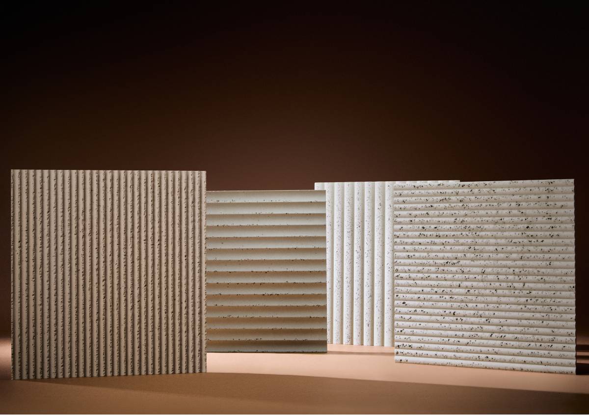 Madre di CIMENTO il materiale rigenerativo che trasforma gli scarti naturali in nuove superfici di design Madre di CIMENTO il materiale rigenerativo che trasforma gli scarti naturali in nuove superfici di design