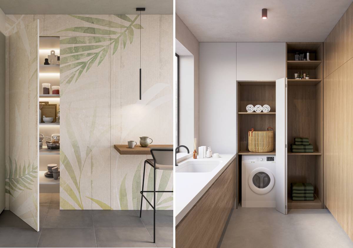 Dove applicarli in casa: sottoscala attrezzato, boiserie contenitive, partizioni con sistemi mobili Dove applicarli in casa: sottoscala attrezzato, boiserie contenitive, partizioni con sistemi mobili