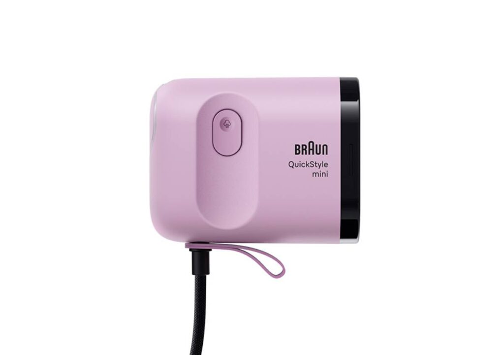 Stiratore verticale portatile: QuickStyle mini di Braun porta la cura dei capi anche fuori casa