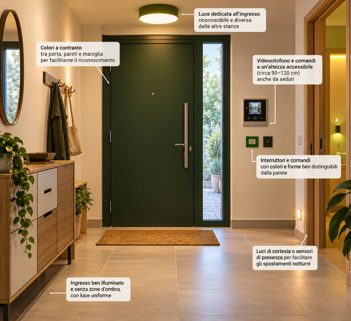 Ingressi accessibili: sicurezza, comfort e libertà di movimento Ingressi accessibili: sicurezza, comfort e libertà di movimento