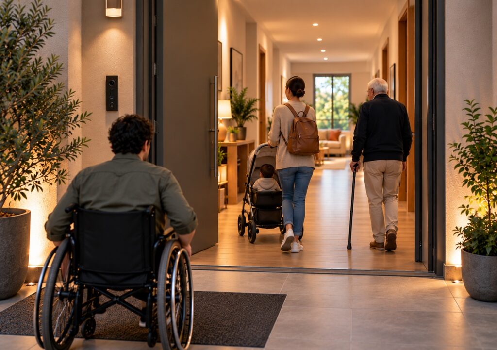 Casa accessibile: come progettare ingressi e percorsi inclusivi