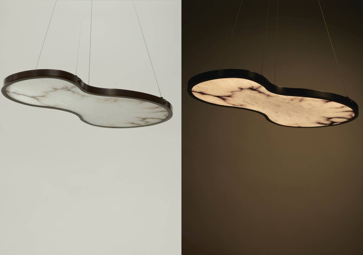 Un sistema di illuminazione pensato per il materiale Un sistema di illuminazione pensato per il materiale