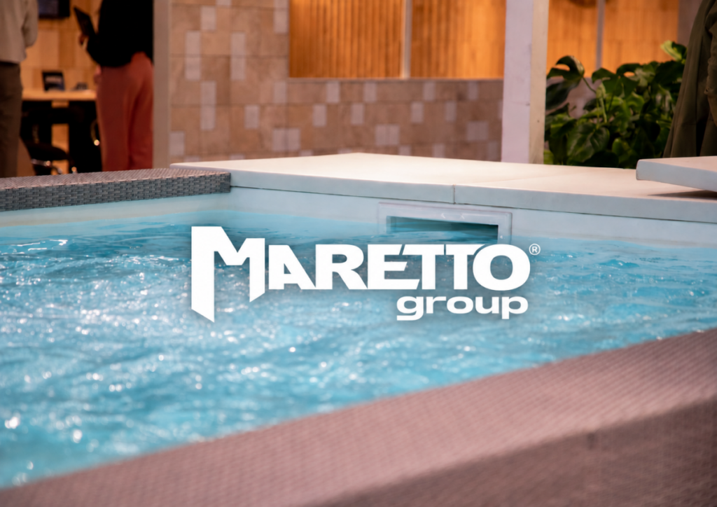 Nuovi modi di vivere l’acqua: la piscina fuori terra di Piscine Maretto cambia il progetto outdoor