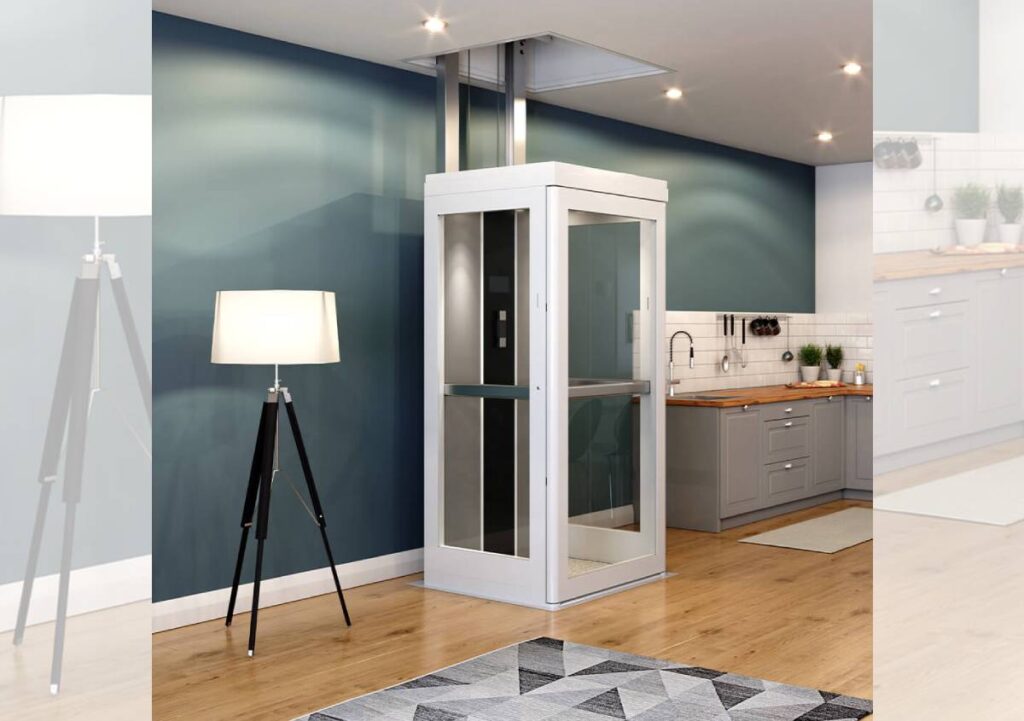 Mini ascensore Residential di Mobility Care: accessibilità e flessibilità in poco spazio