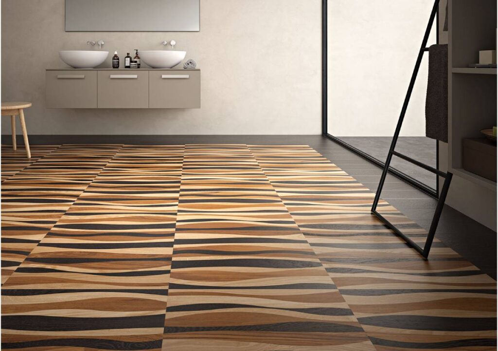 Parquet in bagno: San José di Berti porta il legno negli spazi del benessere